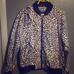Zebra Windbreaker Sz M by Rok design company
